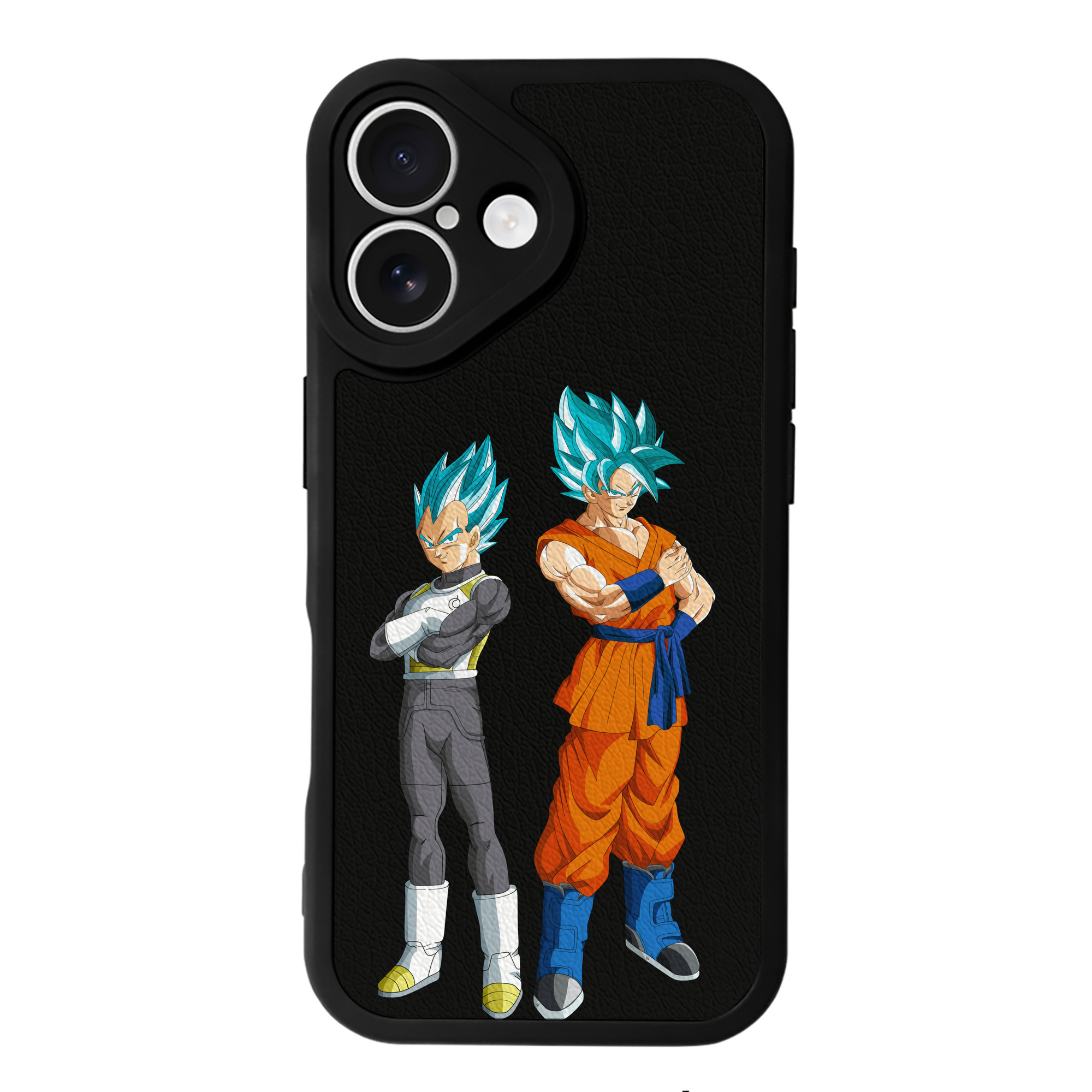 （画像用） ドラゴンボール DRAGON BALL 【iPhone 16シリーズ対応】シリコンスマホケース（レザー調） 材質：シリコン